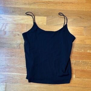 Vintage Britches Great Outdoors Spaghetti Strap Black Camisole Top